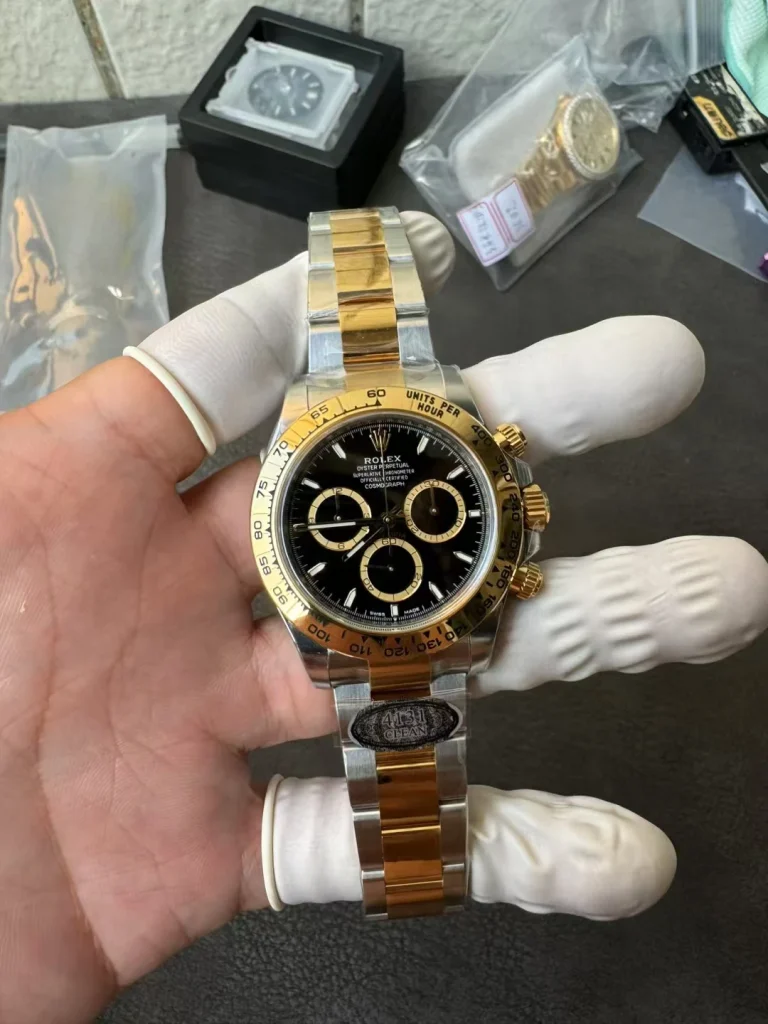 Clean Factory Rolex Daytona 126503-0003 40mm SH4130 Black Dial Bracelet