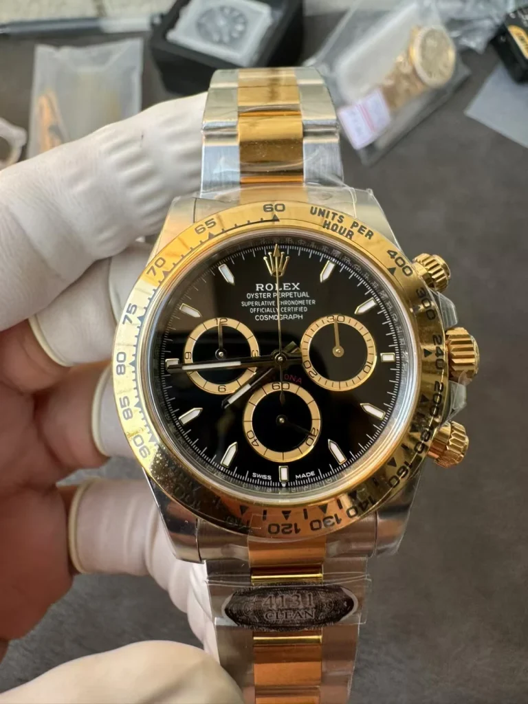 Clean Factory Rolex Daytona 126503-0003 40mm SH4130 Black Dial Bracelet