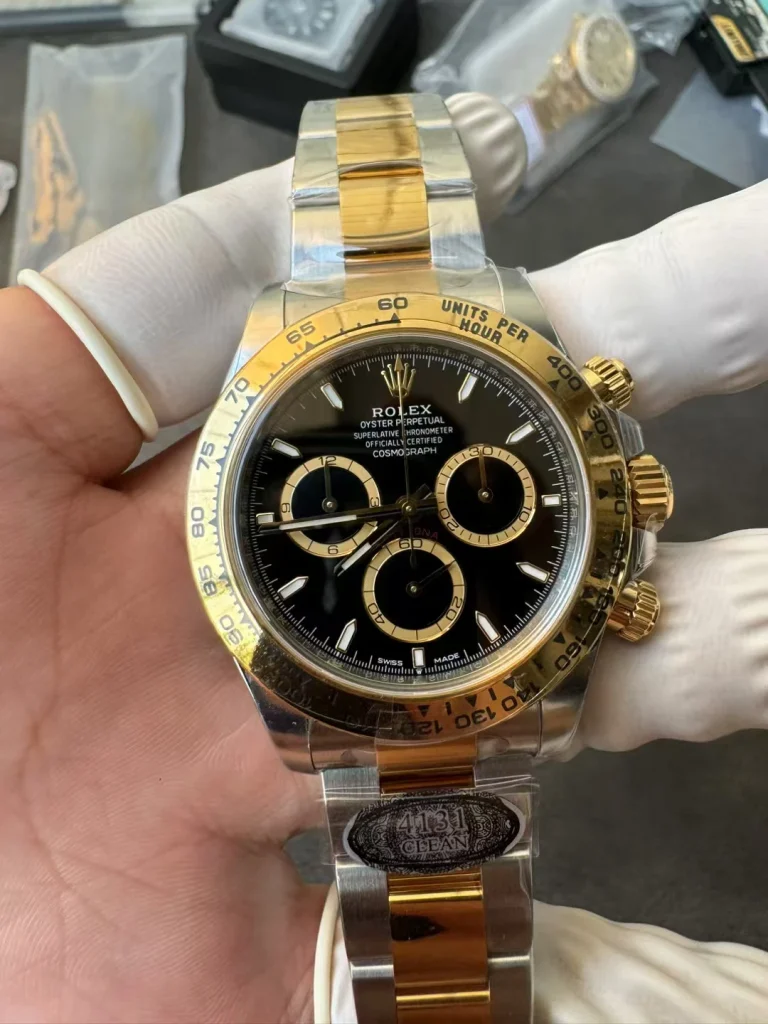 Clean Factory Rolex Daytona 126503-0003 40mm SH4130 Black Dial Bracelet
