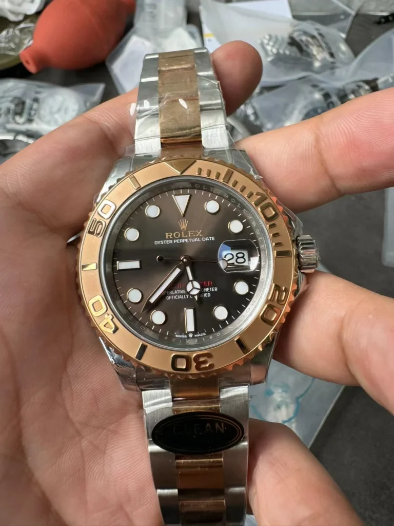 Clean Factory Rolex Yacht-Master 126621 40mm SH3235 Superlumed Brown dial Bracelet
