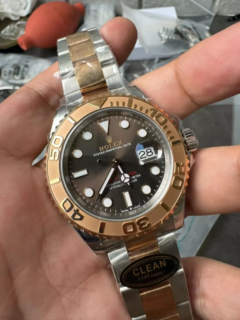 Clean Factory Rolex Yacht-Master 126621 40mm SH3235 Superlumed Brown dial Bracelet