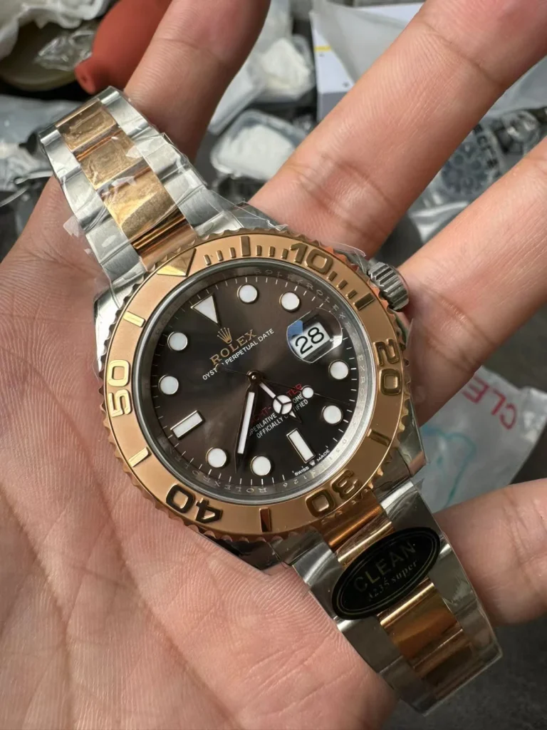 Clean Factory Rolex Yacht-Master 126621 40mm SH3235 Superlumed Brown dial Bracelet