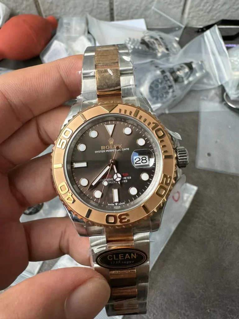 Clean Factory Rolex Yacht-Master 126621 40mm SH3235 Superlumed Brown dial Bracelet