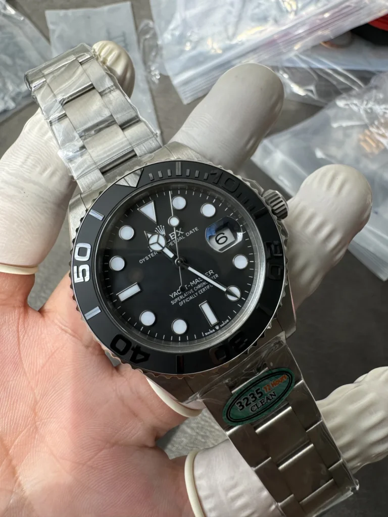 Clean Factory Rolex Yacht-Master 226627 42mm VR3235 Black dial Bracelet