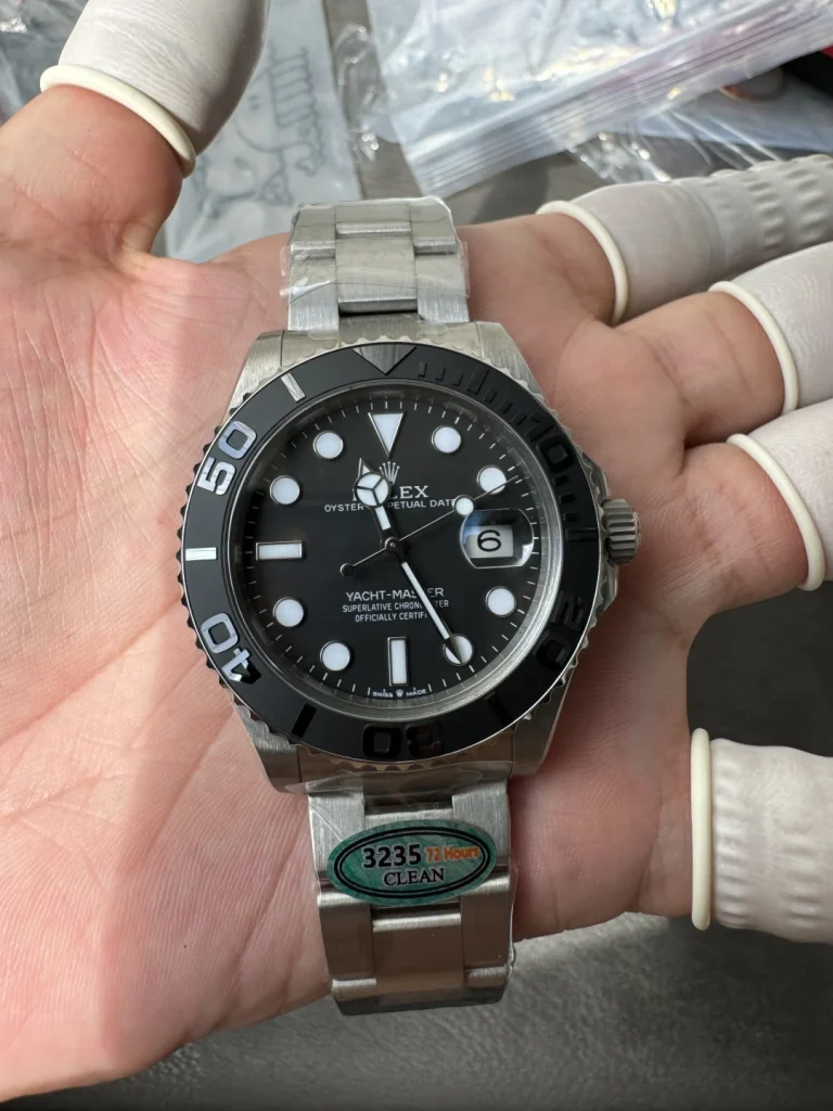 Clean Factory Rolex Yacht-Master 226627 42mm VR3235 Black dial Bracelet