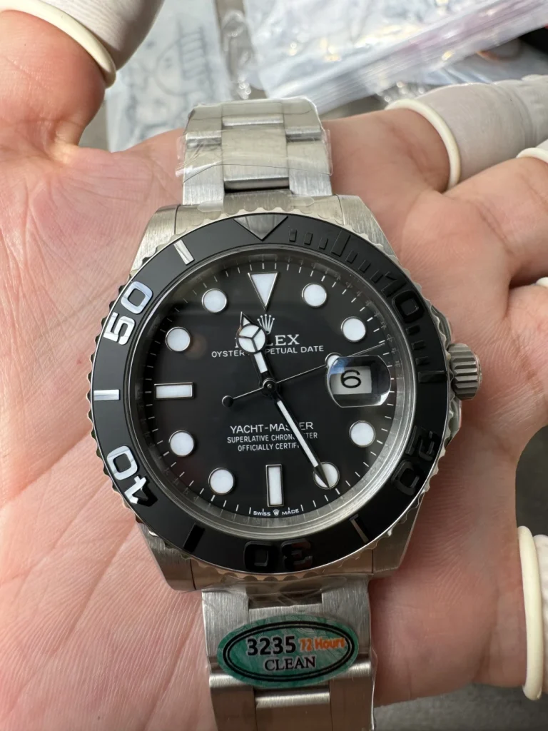Clean Factory Rolex Yacht-Master 226627 42mm VR3235 Black dial Bracelet