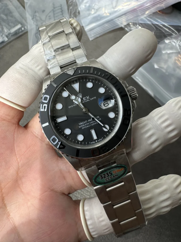 Clean Factory Rolex Yacht-Master 226627 42mm VR3235 Black dial Bracelet