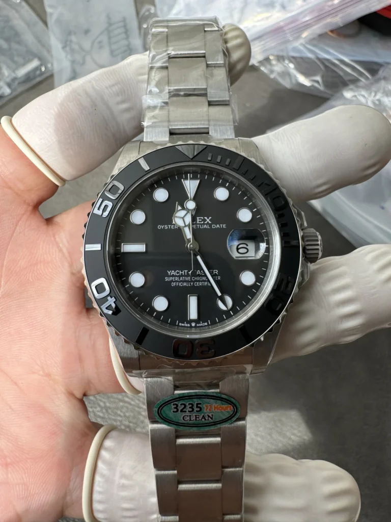 Clean Factory Rolex Yacht-Master 226627 42mm VR3235 Black dial Bracelet