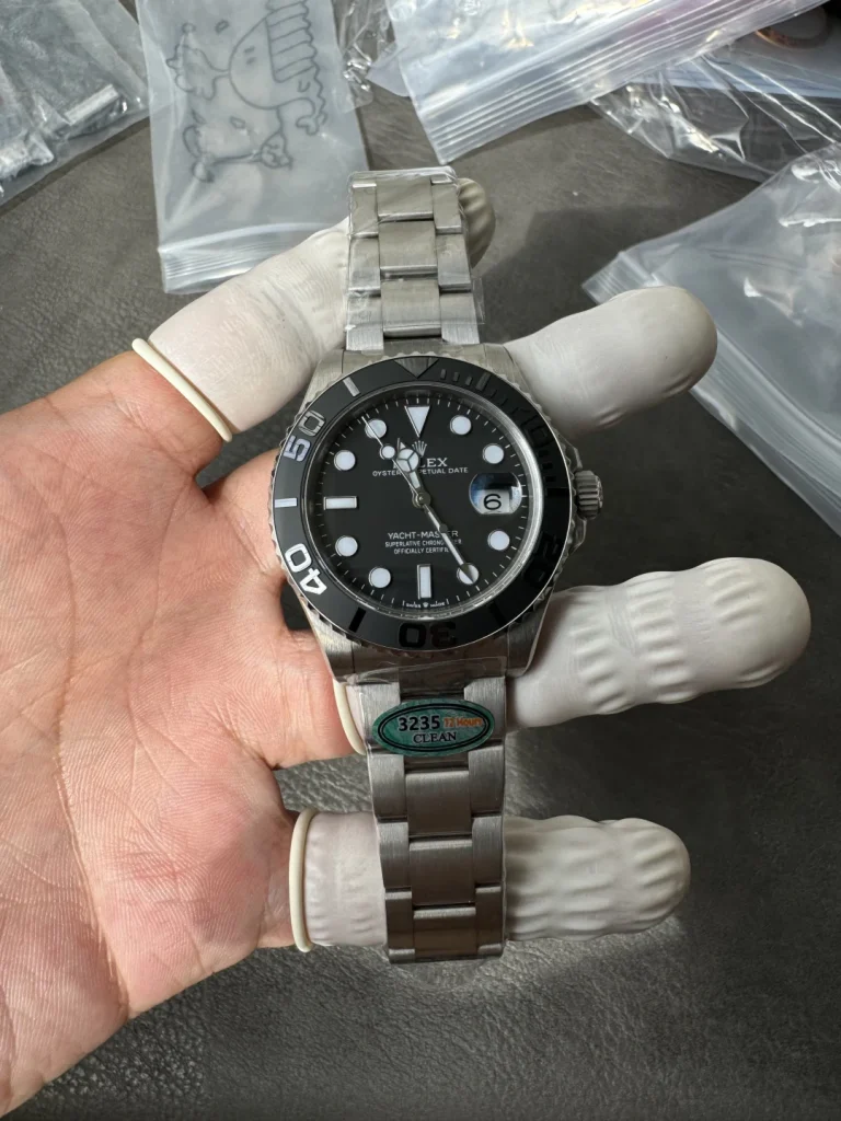 Clean Factory Rolex Yacht-Master 226627 42mm VR3235 Black dial Bracelet