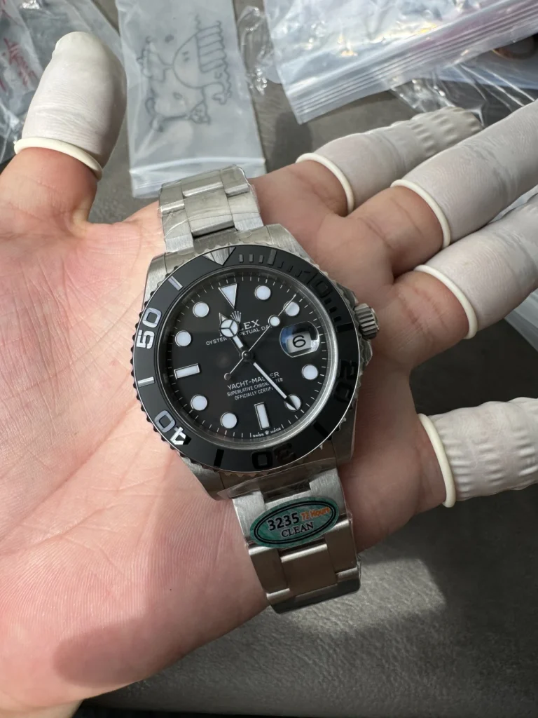 Clean Factory Rolex Yacht-Master 226627 42mm VR3235 Black dial Bracelet