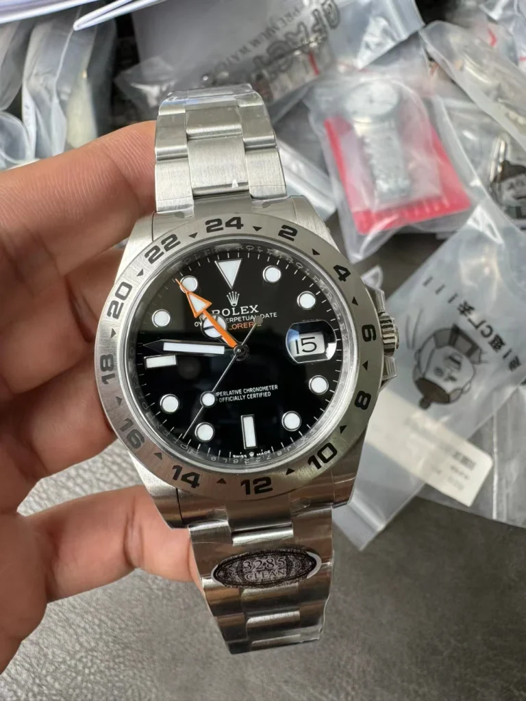 Clean Factory Rolex Explorer 226570 41mm DD3285 black dial Bracelet