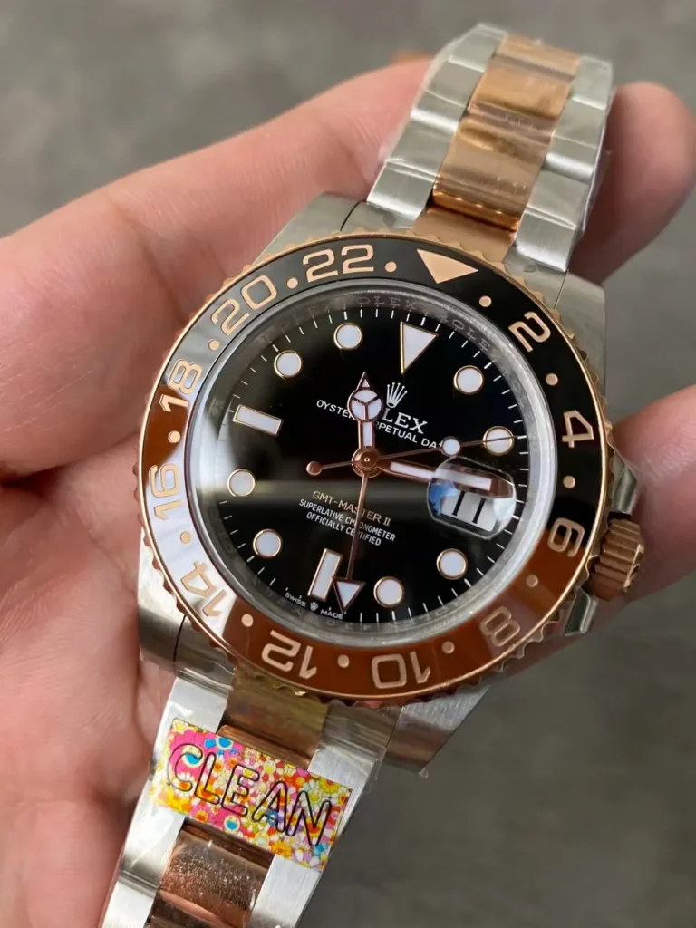 Clean Factory Rolex GMT-Master II 126711CHNR 40mm 3186 Superlumed black dial Oyster bracelet