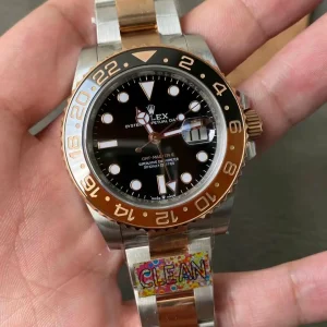 Clean Factory Rolex GMT-Master II 126711CHNR 40mm 3186 Superlumed black dial Oyster bracelet