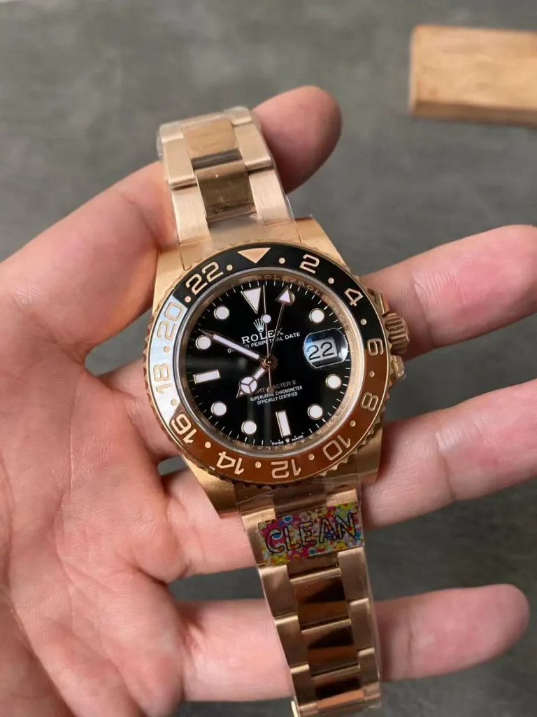 Clean Factory Rolex GMT-Master II 126711CHNR 40mm 3186 Superlumed black dial Bracelet