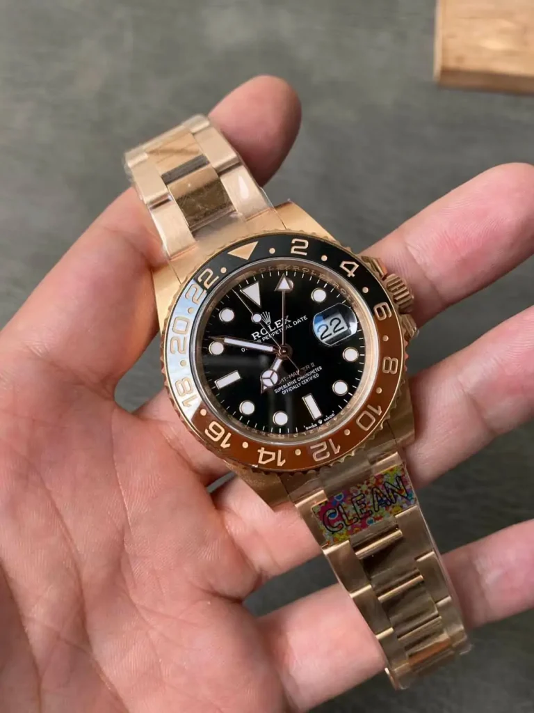 Clean Factory Rolex GMT-Master II 126711CHNR 40mm 3186 Superlumed black dial Bracelet