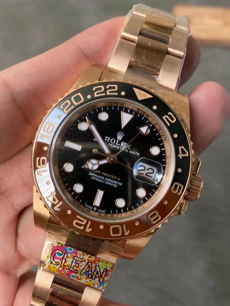 Clean Factory Rolex GMT-Master II 126711CHNR 40mm 3186 Superlumed black dial Bracelet