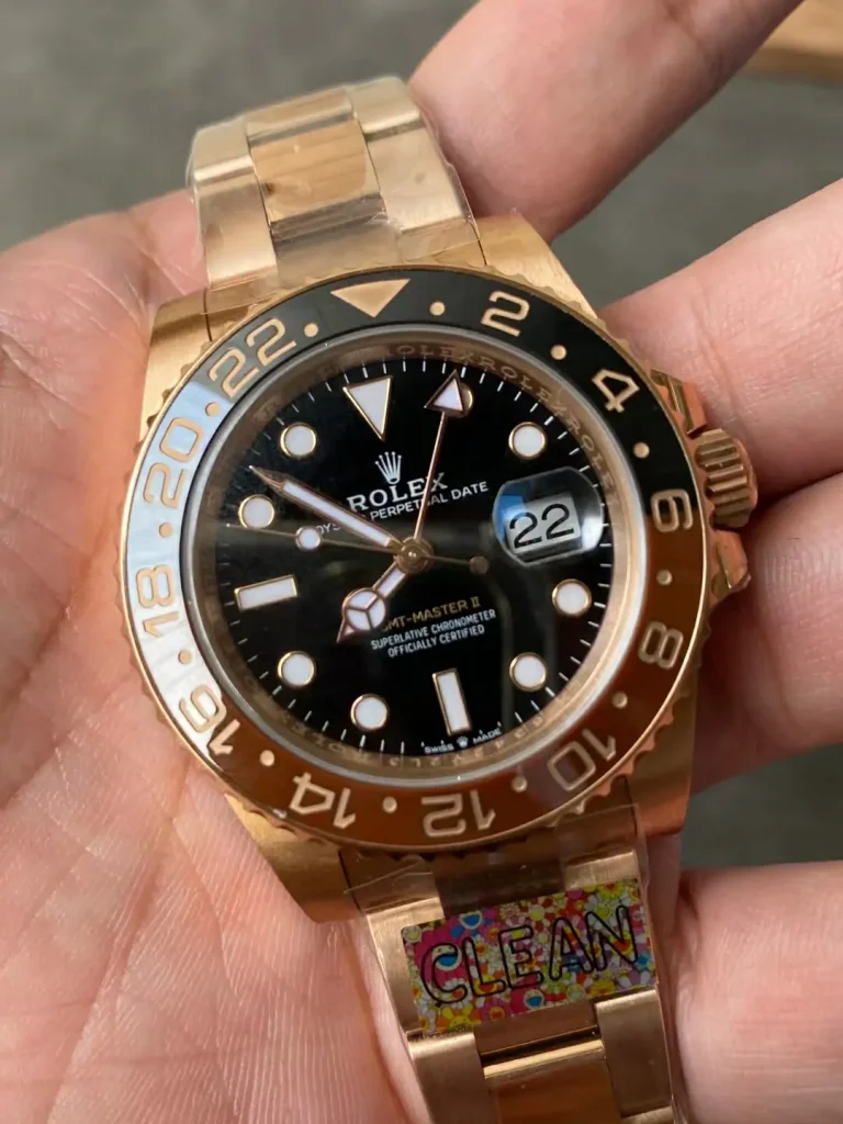 Clean Factory Rolex GMT-Master II 126711CHNR 40mm 3186 Superlumed black dial Bracelet