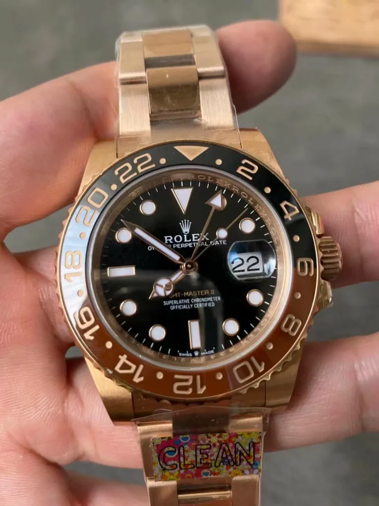 Clean Factory Rolex GMT-Master II 126711CHNR 40mm 3186 Superlumed black dial Bracelet
