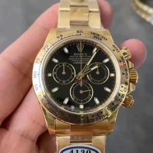 Clean Factory Rolex Daytona 116508 40mm Black dial Bracelet