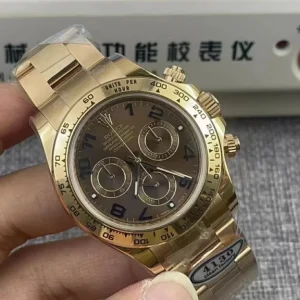 Clean Factory Rolex Daytona 116505 40mm 4130 chocolate Dial with Numeral Markers Bracelet