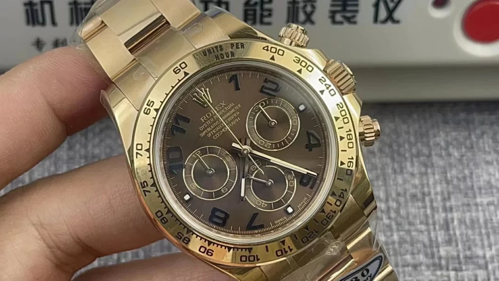 Clean Factory Rolex Daytona 116505 40mm 4130 chocolate Dial with Numeral Markers Bracelet