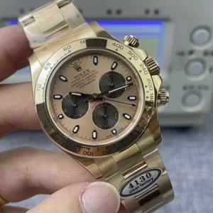 Clean Factory Rolex Daytona 116505 40mm 4130 RG Dial with Stick Markers Bracelet
