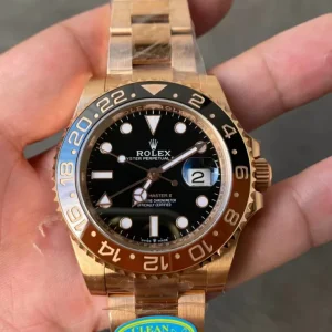 Clean Factory Rolex GMT-Master II 126715CHNR 40mm DD3285 Superlumed black dial Bracelet