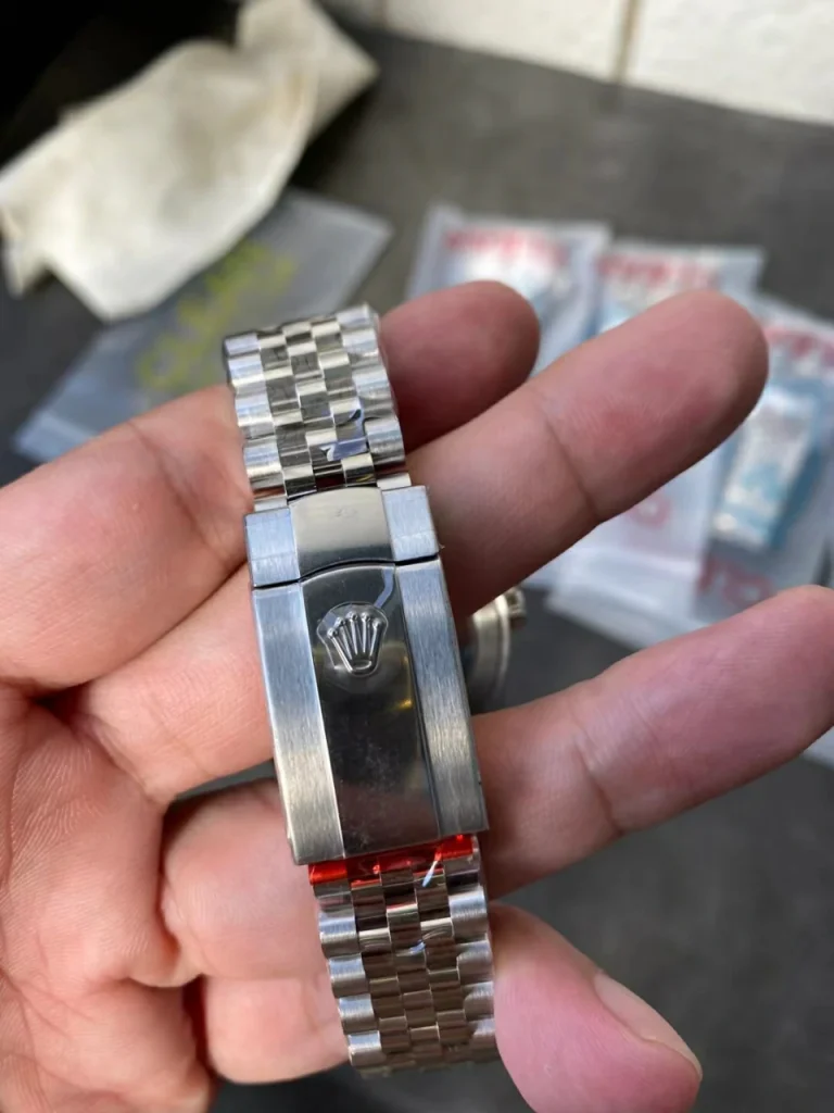 Clean Factory Rolex Datejust 126334 41mm SH3235 Green Patterened Dial with Stick Markers Jubilee bracelet