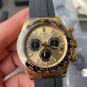 Clean Factory Rolex Daytona 126518 40mm SH4131 Clean Factory Superlumed White dial and hands in correct blue Oysterflex strap