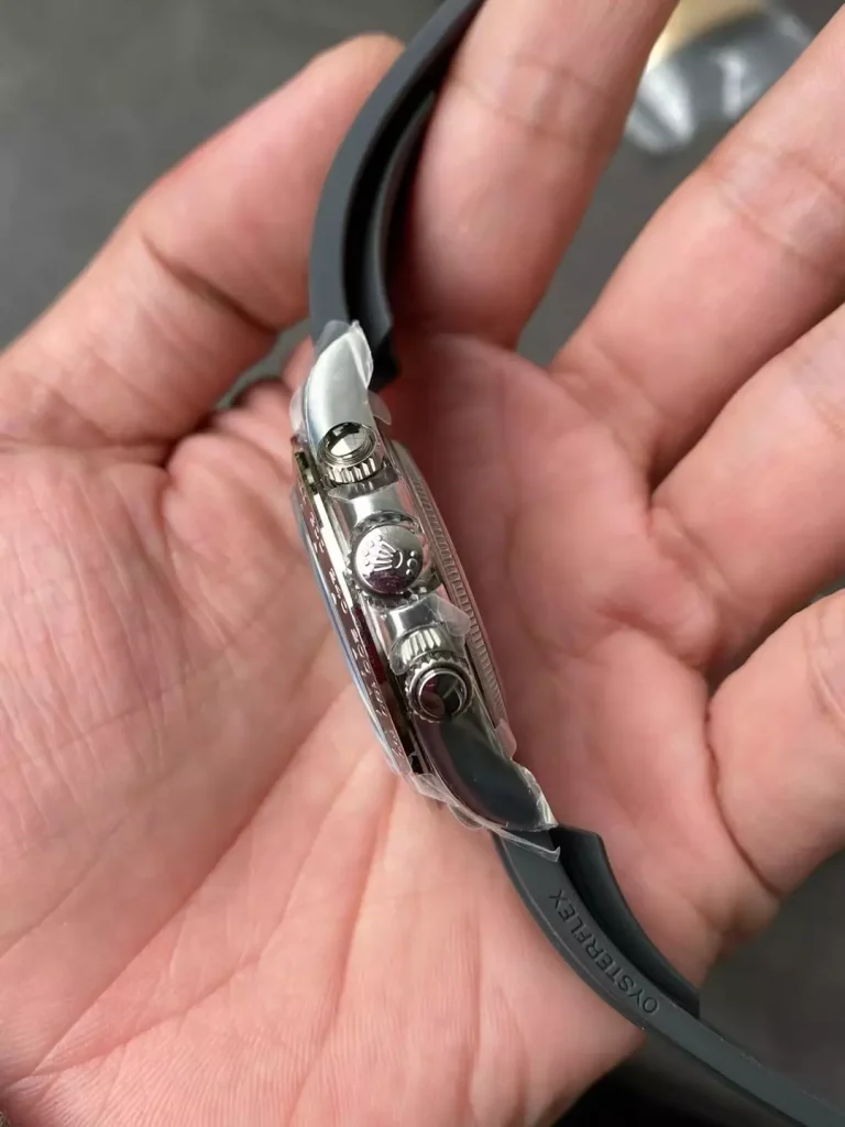 Clean Factory Rolex Daytona 126519 40mm SH4131 Grey Dial Oysterflex strap