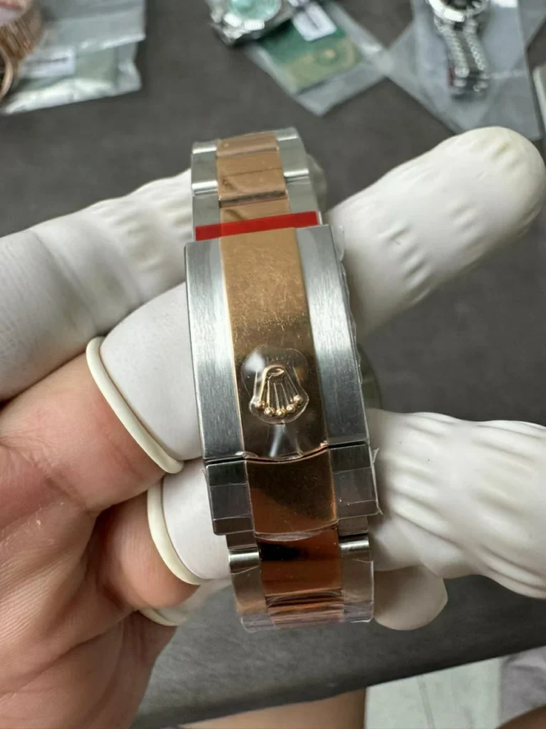 Clean Factory Rolex Datejust 126331 41mm SH3235 Champagne Dial with Diamonds markers Oyster bracelet