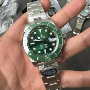 Clean Factory Rolex Submariner 116610LV 40mm 3135 Superlumed green dial Bracelet