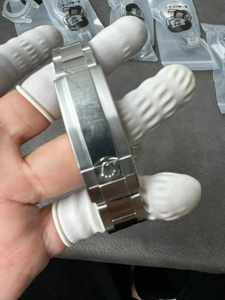 Clean Factory Rolex Submariner 116619LB 41mm DD3135 Blue Dial with Dot Markers (Super Blue Superlume Applied)