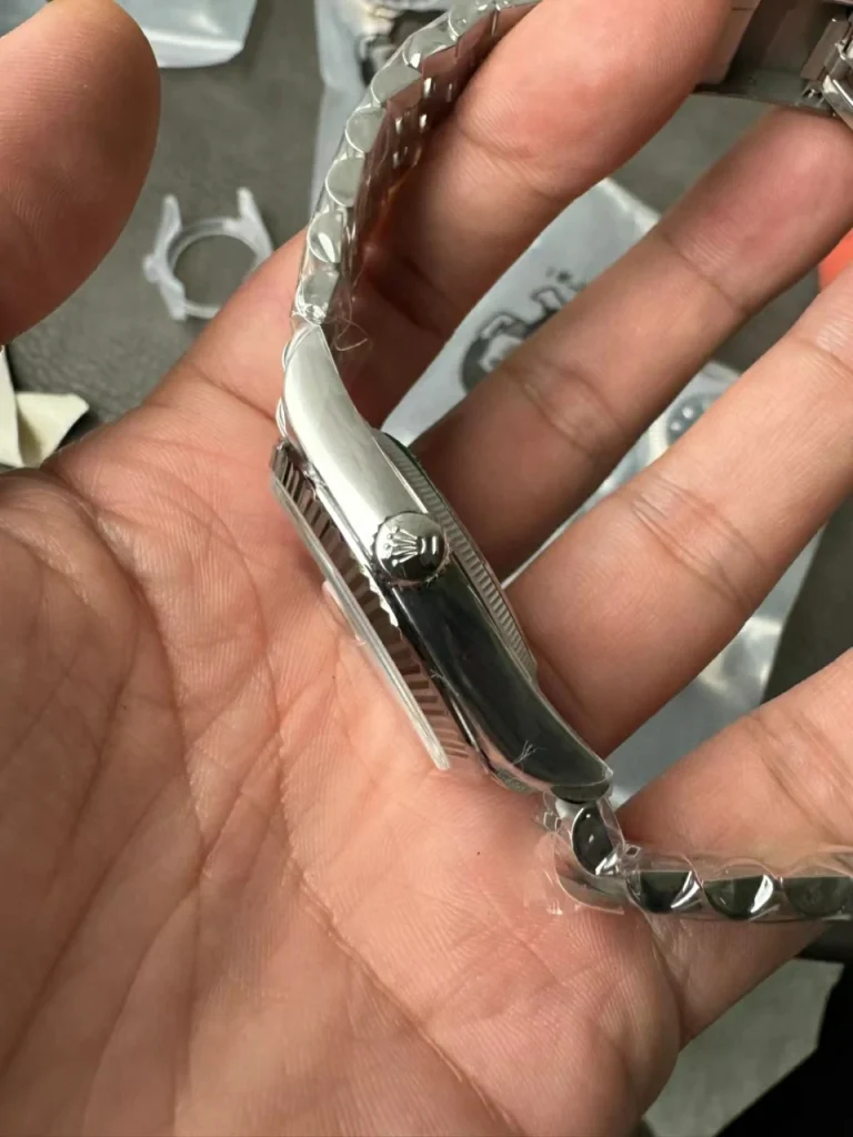 Clean Factory Rolex Datejust 126234 36mm SH3235 Silver dial Jubilee bracelet