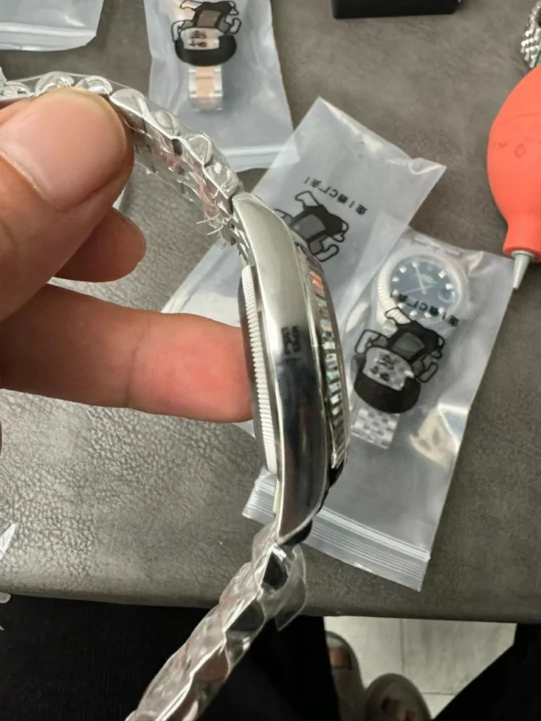 Clean Factory Rolex Datejust 126234 36mm SH3235 Silver dial Jubilee bracelet