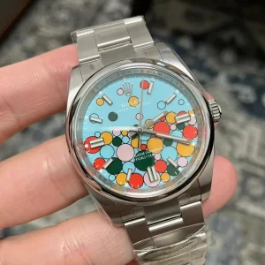 Clean Factory Rolex Oyster Perpetual 126000 36mm 3230 Celebration Dial with Stick Markers Bracelet