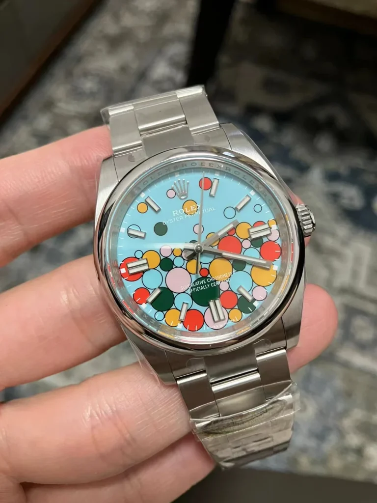 Clean Factory Rolex Oyster Perpetual 126000 36mm 3230 Celebration Dial with Stick Markers Bracelet