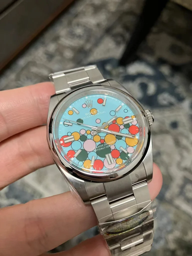 Clean Factory Rolex Oyster Perpetual 126000 36mm 3230 Celebration Dial with Stick Markers Bracelet