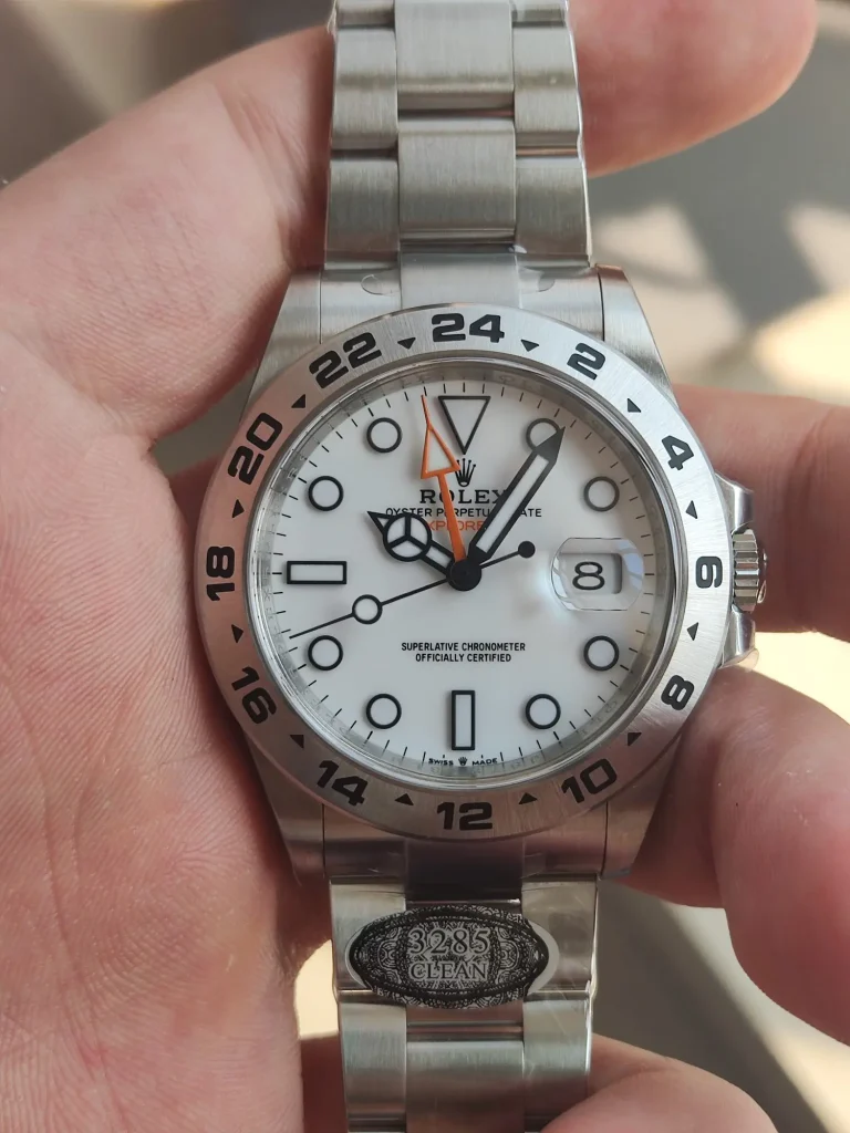 Clean Factory Rolex Explorer 226570 41mm DD3285 White dial Bracelet