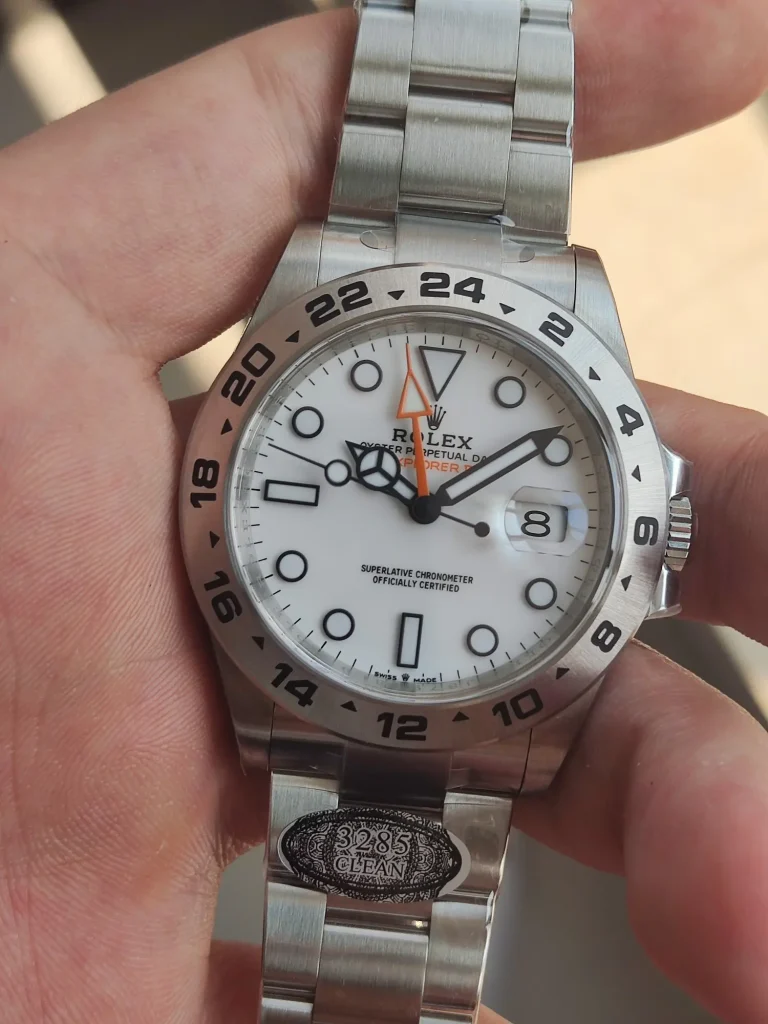 Clean Factory Rolex Explorer 226570 41mm DD3285 White dial Bracelet