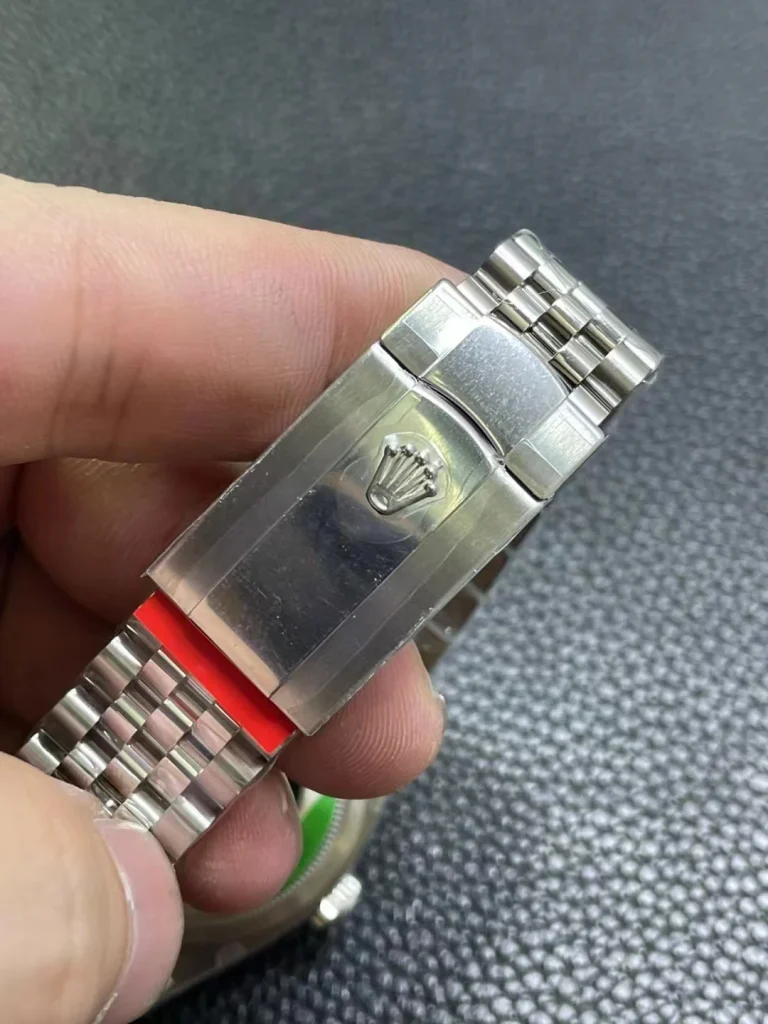 Clean Factory Rolex Datejust 126234 36mm SH3235 Gray Dial with Roman Markers (Superlume Applied) Jubilee bracelet