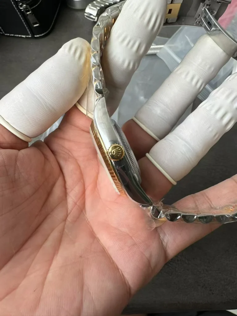 Clean Factory Rolex Datejust 126233 36mm SH3235 Yellow gold dial Jubilee bracelet