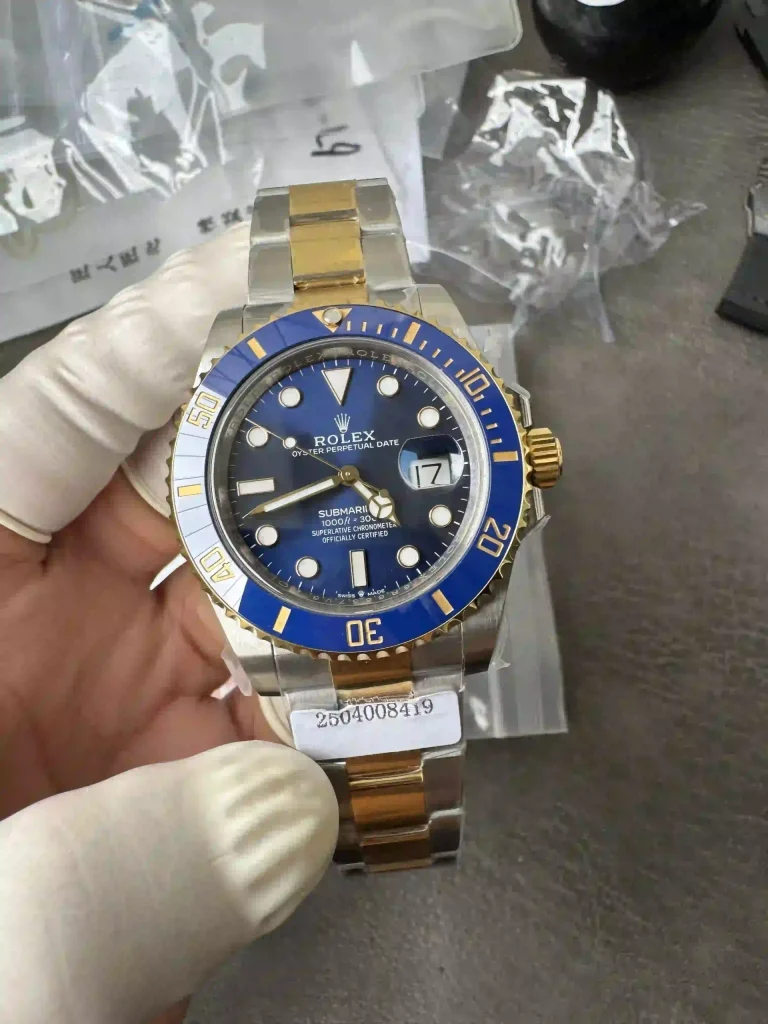 Clean Factory Rolex Submariner 126613 41mm 3235 Blue Dial