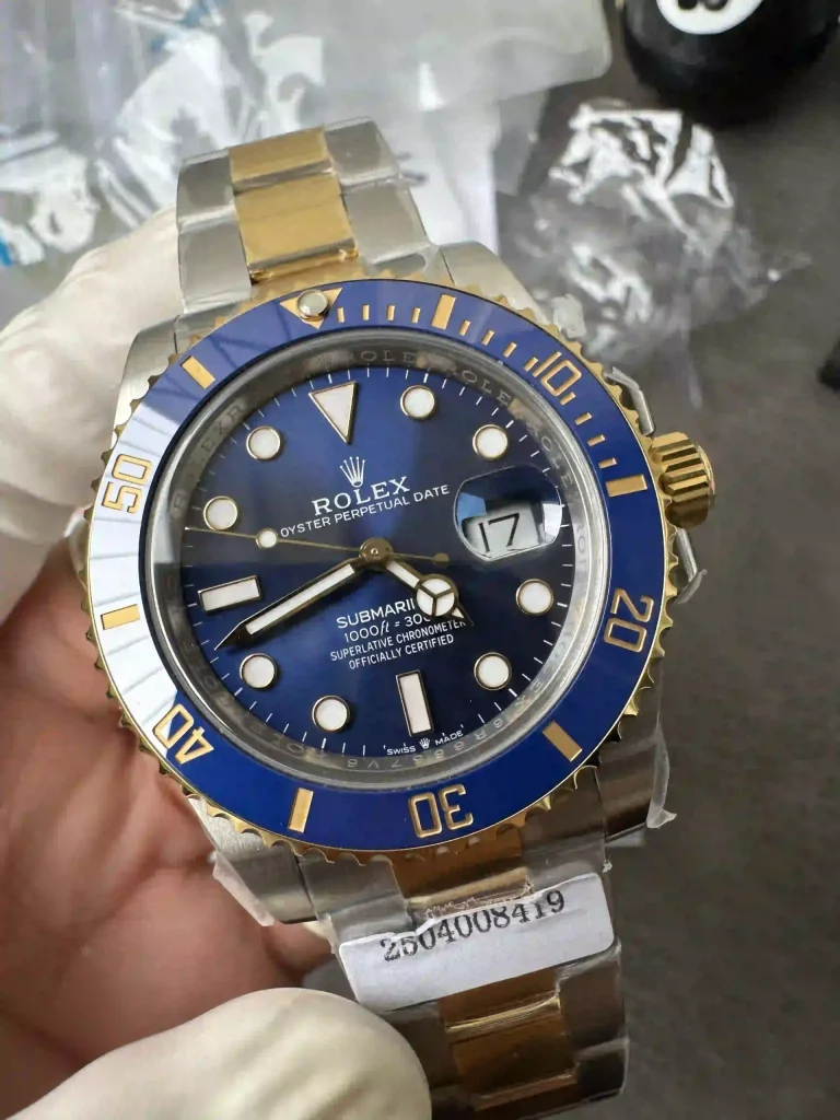 Clean Factory Rolex Submariner 126613 41mm 3235 Blue Dial