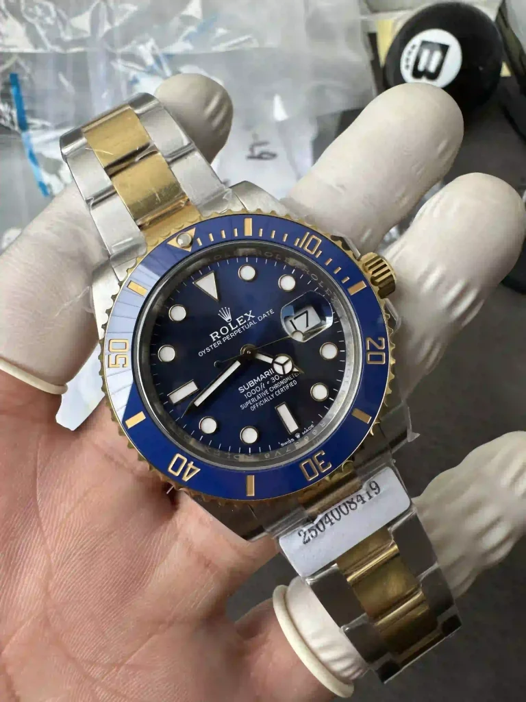 Clean Factory Rolex Submariner 126613 41mm 3235 Blue Dial
