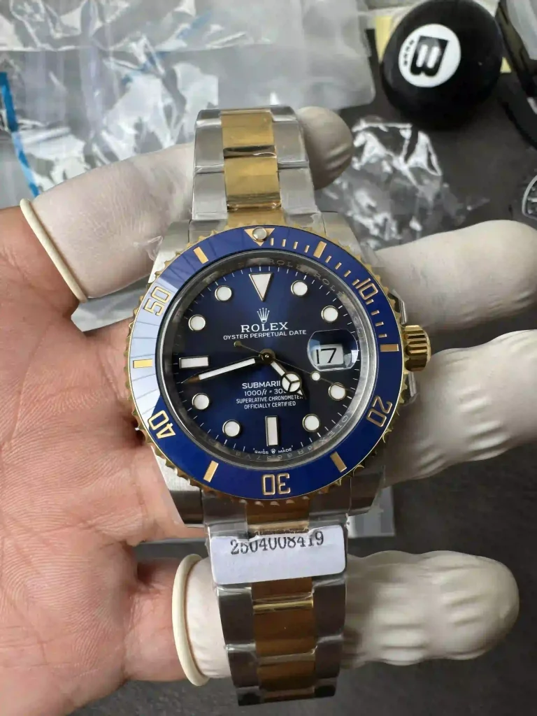 Clean Factory Rolex Submariner 126613 41mm 3235 Blue Dial