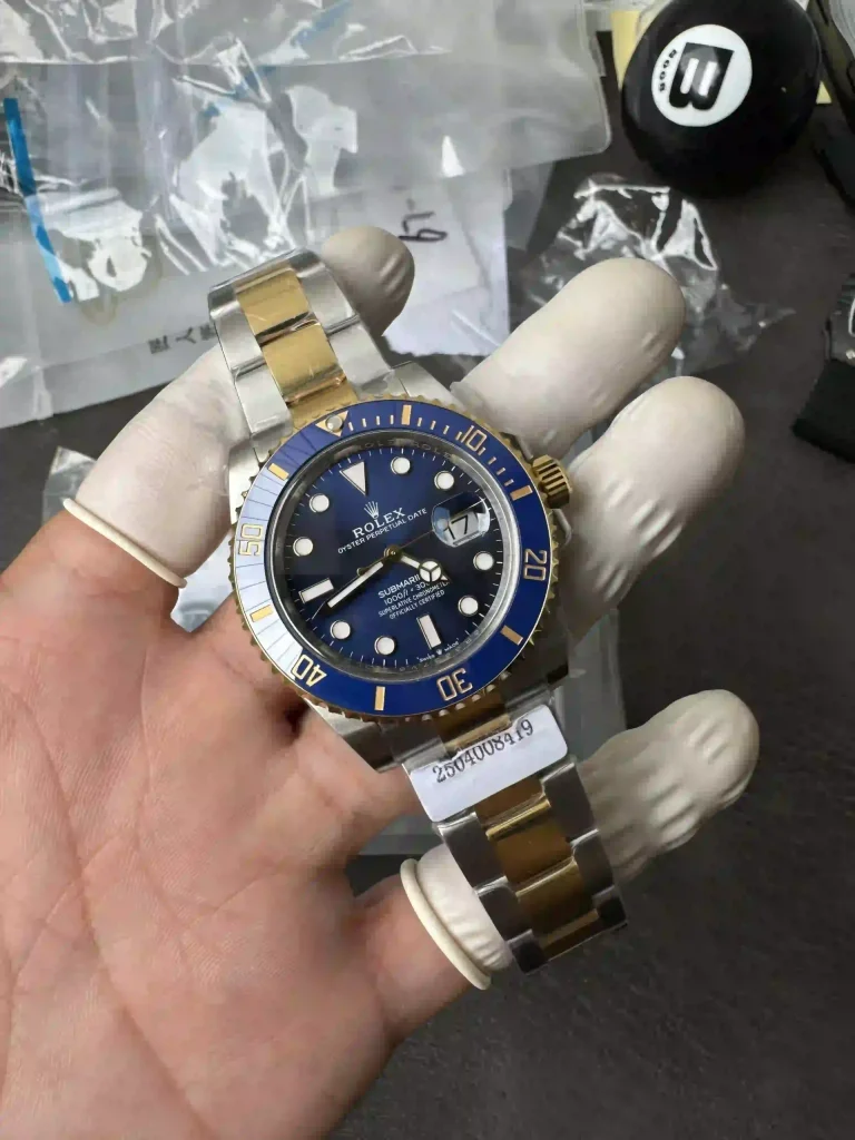 Clean Factory Rolex Submariner 126613 41mm 3235 Blue Dial