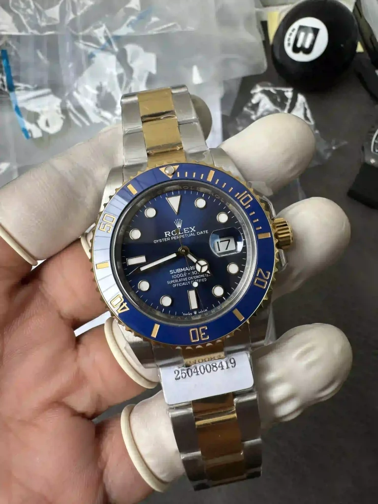 Clean Factory Rolex Submariner 126613 41mm 3235 Blue Dial