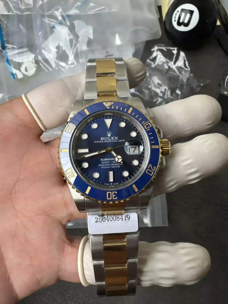 Clean Factory Rolex Submariner 126613 41mm 3235 Blue Dial